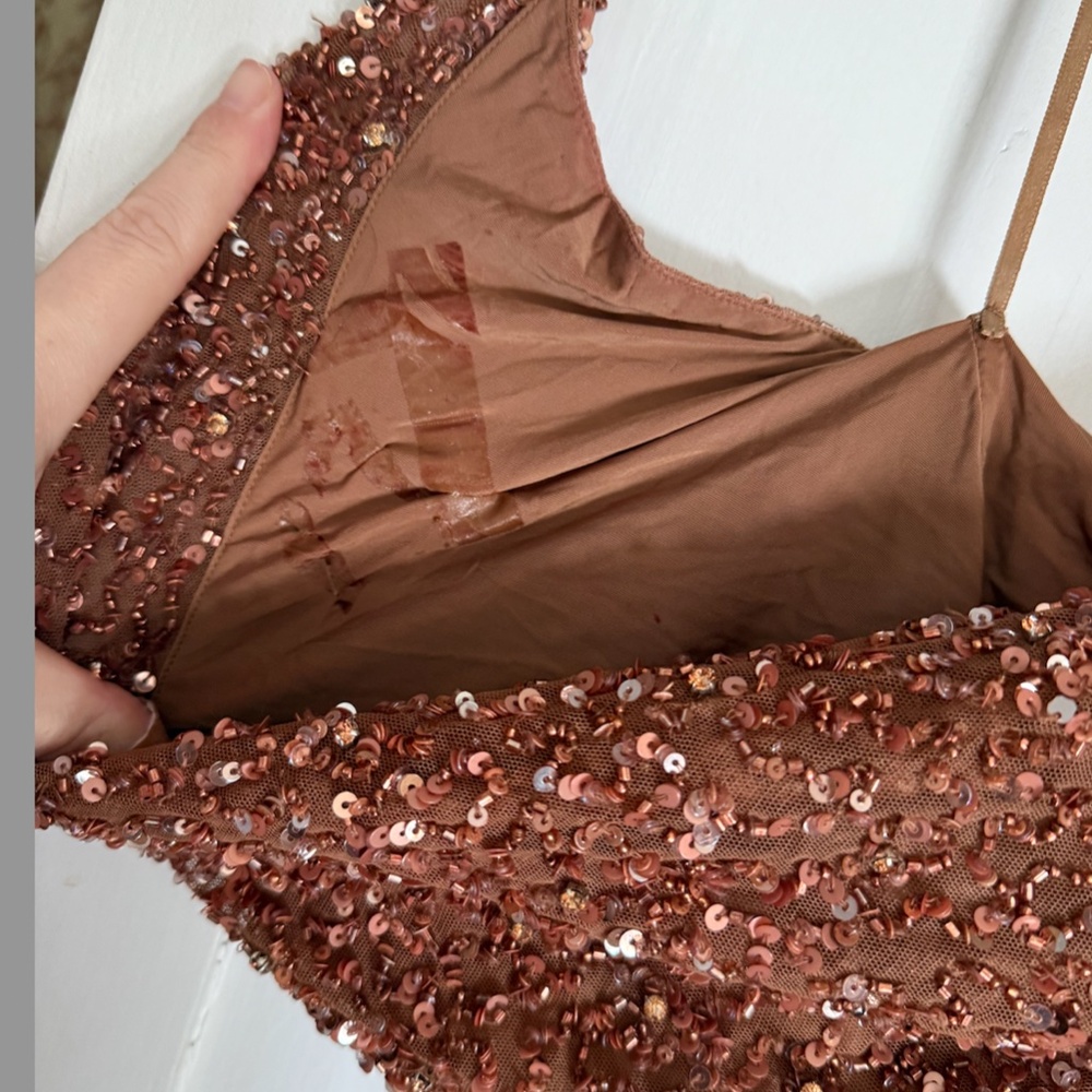 Retrofete Bronze Mitch Dress - Picture 8 of 11